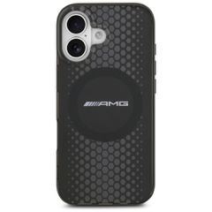 AMG Double Layer Transparent Graphics MagSafe case for iPhone 17 - black-thumb-2