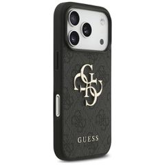 Guess 4G Big Logo Case for iPhone 17 Pro - Black-thumb-3