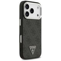 Guess 4G Triangle Logo MagSafe case for iPhone 17 Pro - black-thumb-3