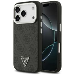 Guess 4G Triangle Logo MagSafe case for iPhone 17 Pro - black