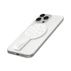 SBS MAG Grippy MagSafe Compatible Holder with Suction Cup and Ear - White-thumb-0