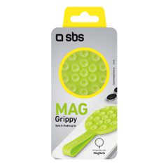 SBS MAG Grippy MagSafe Compatible Holder with Suction Cup and Ear - Green-thumb-1