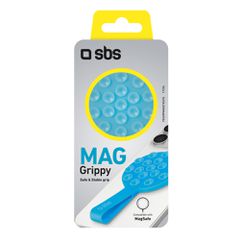 SBS MAG Grippy MagSafe Compatible Holder with Suction Cup and Ear - Blue-thumb-1