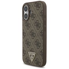 Guess 4G Strap Triangle Logo MagSafe case for iPhone 17 - brown-thumb-2