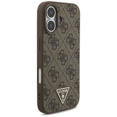 Guess 4G Strap Triangle Logo MagSafe case for iPhone 17 - brown-thumb-3
