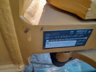Εκσκαφέας Με Ερπύστριες CAT 2015 308E2GR-thumb-7