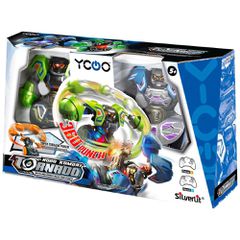 Silverlit Robo Kombat Tornado Remote-Controlled Robots 2er - Set Green/Blue-thumb-1