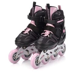 Πατίνια Meteor M 34-37 Urbo Roller Skates Black/Pink-thumb-6