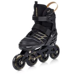 Πατίνια Meteor L 38-43 Buzzy Roller Skates Black/Gold