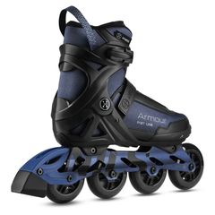 Πατίνια NA22151 ARMOUR NAVY BLUE ROLLER SKATES NILS EXTREME-thumb-4