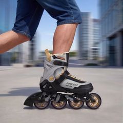 Πατίνια NA22151 ARMOUR GRAY ROLLER SKATES NILS EXTREME-thumb-2