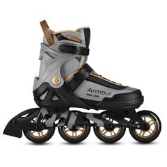 Πατίνια NA22151 ARMOUR GRAY ROLLER SKATES NILS EXTREME-thumb-3