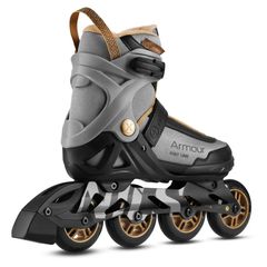 Πατίνια NA22151 ARMOUR GRAY ROLLER SKATES NILS EXTREME-thumb-4