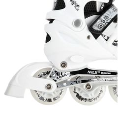 Πατίνια NH10905 4in1 WHITE LED SIZE M(35-38) ROLLER SKATES WITH DIMENSIONAL HOCKEY BLADE NILS EXTREME-thumb-4