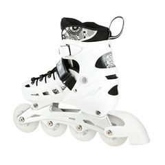 Πατίνια NH10905 4in1 WHITE LED SIZE M(35-38) ROLLER SKATES WITH DIMENSIONAL HOCKEY BLADE NILS EXTREME-thumb-3
