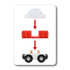 BRIO - Train with snow plow (33606)-thumb-1