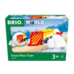 BRIO - Train with snow plow (33606)-thumb-4