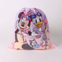 Disney Minnie towel + bag + cap set-thumb-1