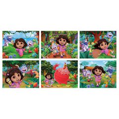 Dora the Explorer cube puzzle 12pcs-thumb-1