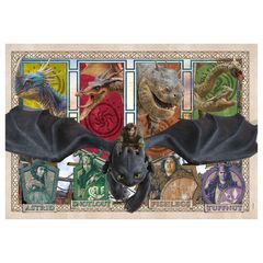 How To Train Your Dragon puzzle 300pcs-thumb-1