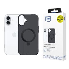3mk Smoke Case Mag for iPhone 17 - black