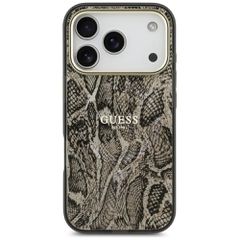 Guess Python Pattern MagSafe Case for iPhone 17 Pro - Brown-thumb-2