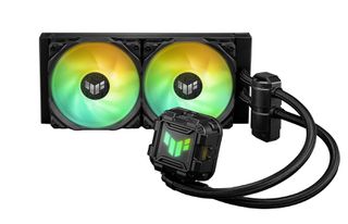ASUS TUF GAMING LC II 240 ARGB Processor Liquid cooling kit 12 cm Black