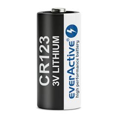 Μπαταρία Λιθίου everActive CR123 3V High Performance (1 Τεμάχιο)-thumb-1