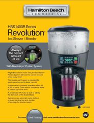 Blender Hamilton Beach Commercial