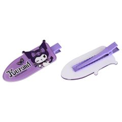 Hello Kitty Kuromi pack 2 hair clips-thumb-2