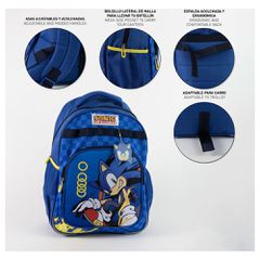 Sonic the Hedgehog adaptable backpack 42cm-thumb-3