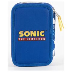 Sonic the Hedgehog triple pencil case-thumb-1