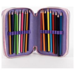 Hello Kitty Kuromi triple pencil case-thumb-3