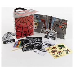 Marvel Spiderman Colouring backpack set-thumb-3
