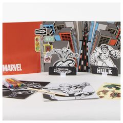 Marvel Spiderman Colouring backpack set-thumb-2