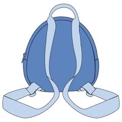 Disney Stitch backpack 20cm-thumb-1