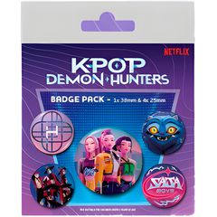 K-POP DEMON HUNTER - Pack 5 Badges-thumb-0