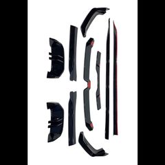Κιτ αμαξώματος BMW G60 / G61 M Performance II σε γυαλιστερό μαύρο χρώμα Κιτ Αμαξώματος