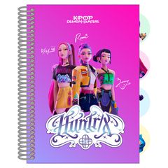 Demon Hunters Kpop A7 notebook