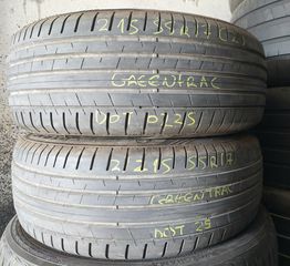 215/55-17 Dot 25 πεντακάθαρα! (2τμχ)
