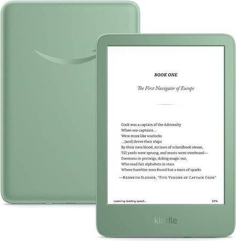 Amazon - Kindle (16 GB) - 2024 - Matcha Green / Electronics