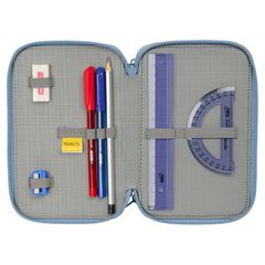 Peanuts Snoopy triple pencil case 37pcs-thumb-3