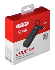 UNITEK HUB USB-C 4XUSB-A 3.1, ACTIVE, 10 WATT,H1117B-thumb-4