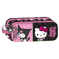 Hello Kitty & Kuromi pencil case