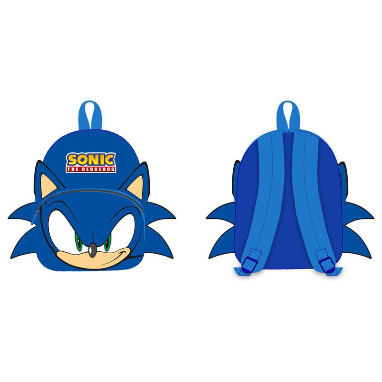 Sonic the Hedgehog plush backpack 30cm