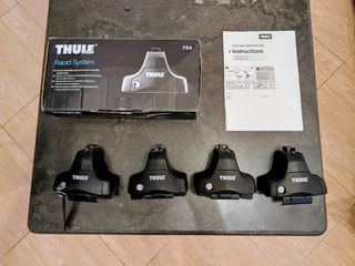 Thule Rapid System 754 + kit 1589 για Polo VW 2002-2009