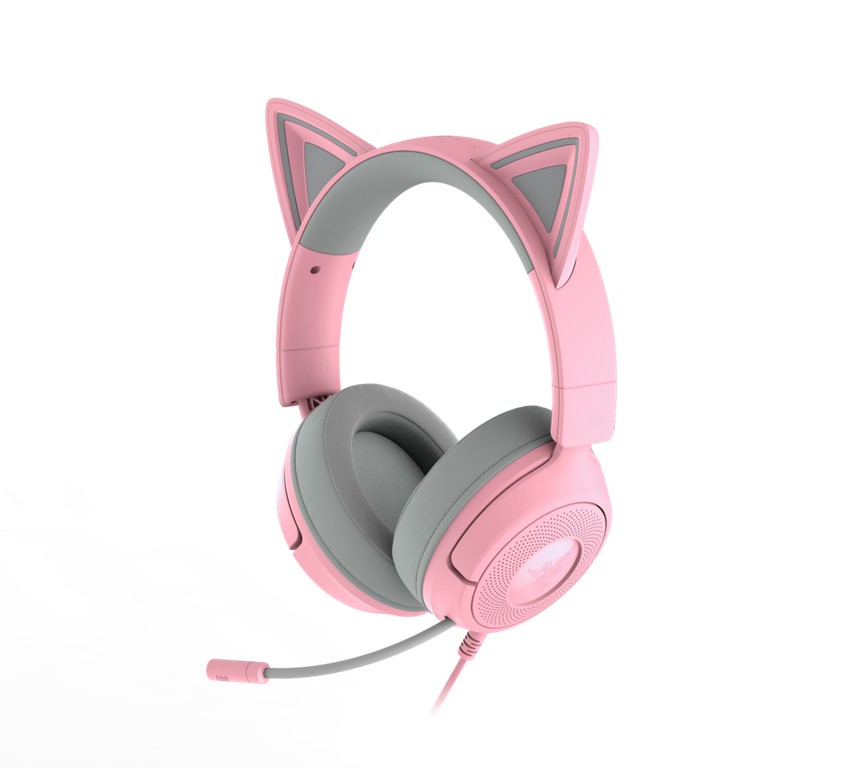 Razer - Kraken Kitty V3 X - Quartz / Electronics