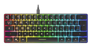 Speedlink - LETOS RGB 60% Gaming Keyboard - US Layout - Black / Computers