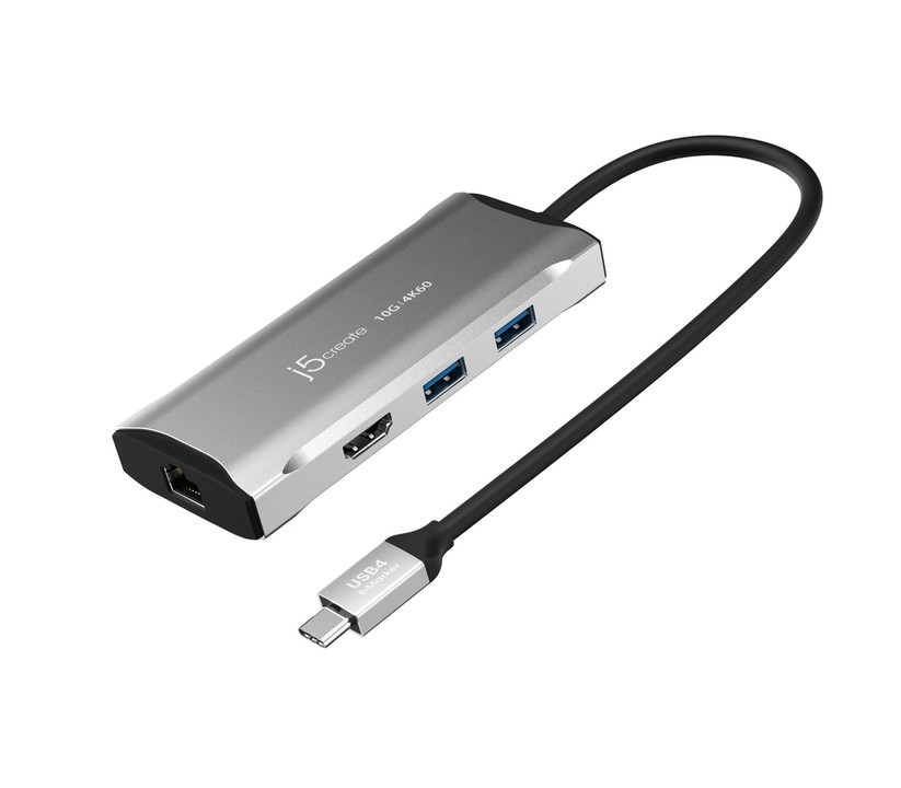 J5create - 4k60 Elite Usb-C 10gbps Travel Dock / Computers