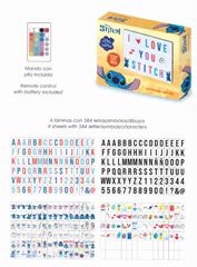 STITCH - Message Light box with 384 letters + Remote Control-thumb-1